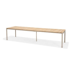 Topaz Light Rectangular Extendable Table 227-279-331x96cm