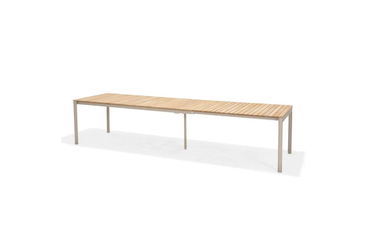 Topaz Light Rectangular Extendable Table 227-279-331x96cm