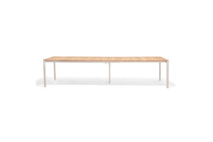 Topaz Light Rectangular Extendable Table 227-279-331x96cm