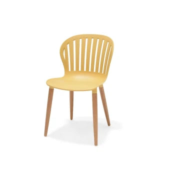 Nassau Side Chair - Social Plastic® Honey Yellow