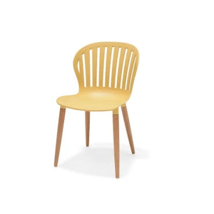 Nassau Side Chair - Social Plastic® Honey Yellow