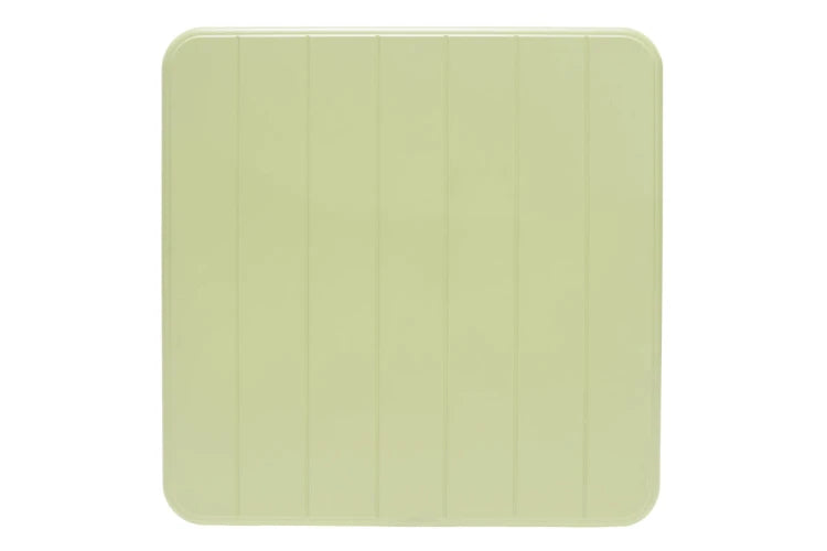 Nassau square table 70x70cm - Social Plastic® Sage Green