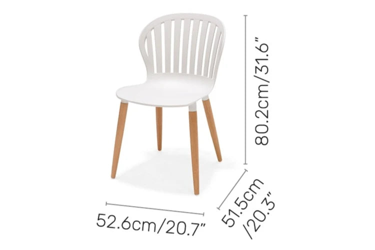 Nassau Side Chair - Social Plastic® Coral Sand Matt