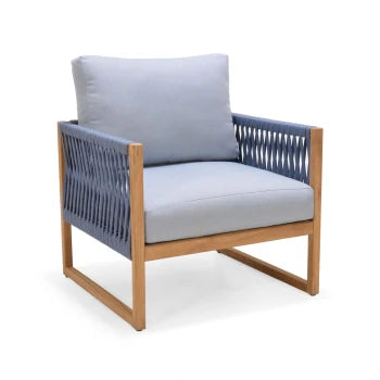 Garnet Lounge Chair - Copen Blue