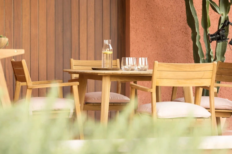 Jade Stacking Armchair - Terracotta