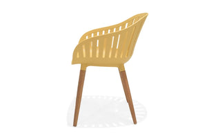 Nassau chair – Social Plastic® Honey Yellow