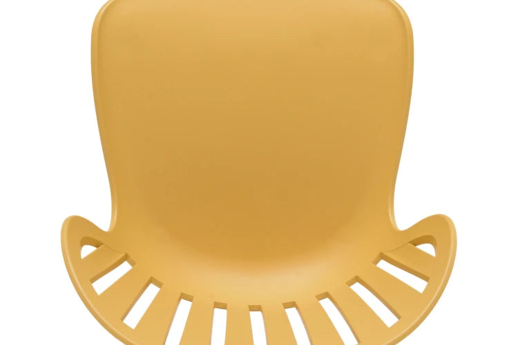 Nassau Side Chair - Social Plastic® Honey Yellow