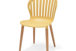 Nassau Side Chair - Social Plastic® Honey Yellow