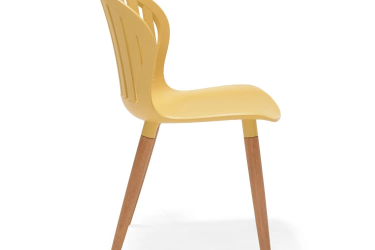 Nassau Side Chair - Social Plastic® Honey Yellow