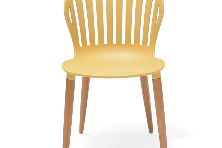 Nassau Side Chair - Social Plastic® Honey Yellow