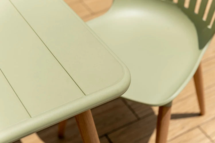 Nassau Side Chair - Social Plastic® Sage Green