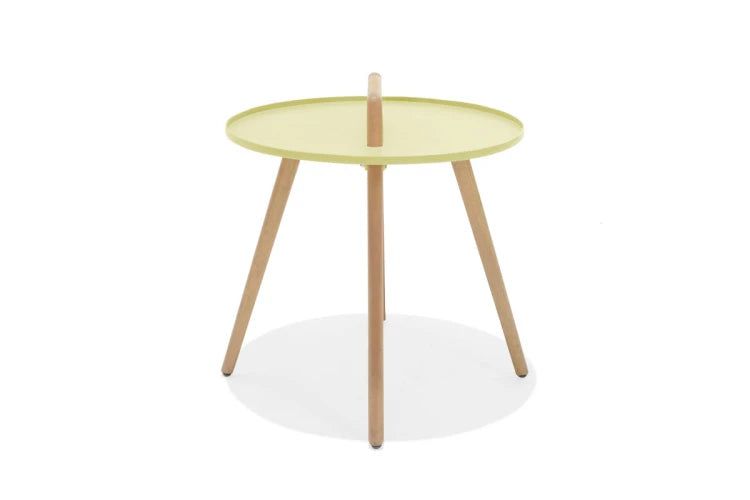 Nassau Round Side Table - Sage Green