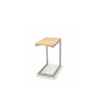 Portals Light C-shape side table