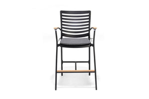 Portals Dark low bar chair