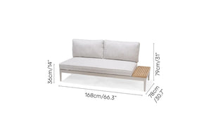 Topaz Light 2-seater Sofa