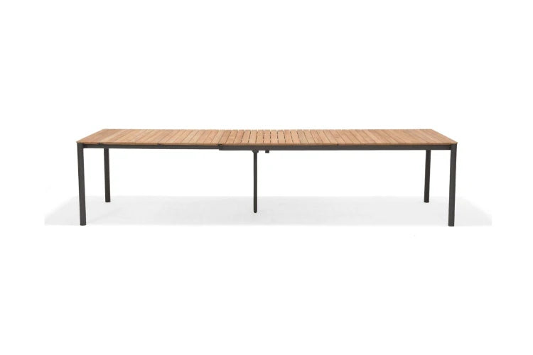 Topaz Dark Rectangular Extendable Table 227-279-331x96cm